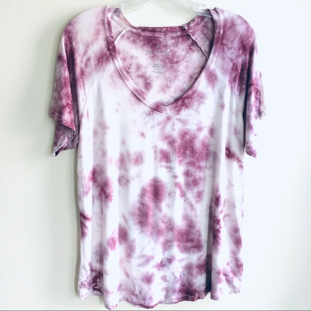 American Eagle | Soft and Sexy Tie Dye Top